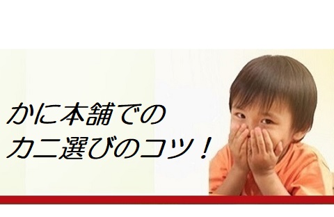かに本舗での選び方のコツ